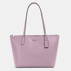 NWT Coach Zip Top Tote - Lavender